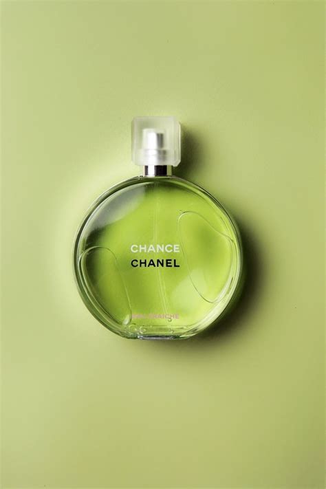 chanel perfume green round bottle|Chanel chance green 100ml.